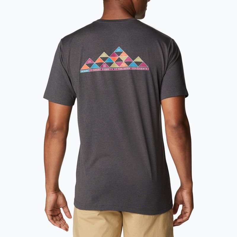 Férfi Columbia Tech Trail Graphic Tee 012 fekete 1930802 4