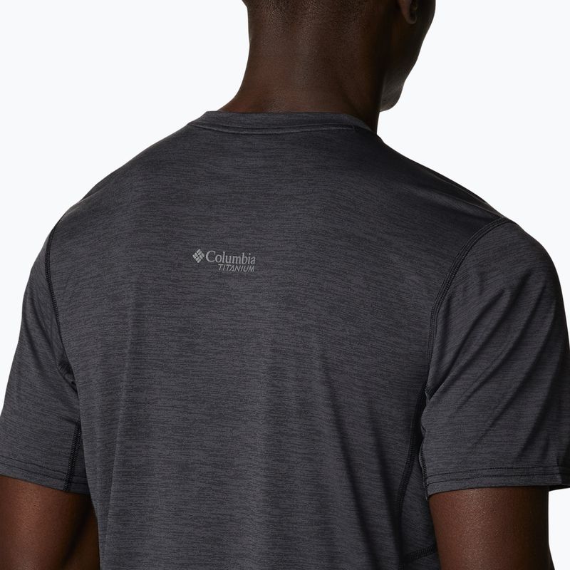Columbia Titan Pass Férfi Trekking póló Graphic Tee 010 fekete 1991471 5