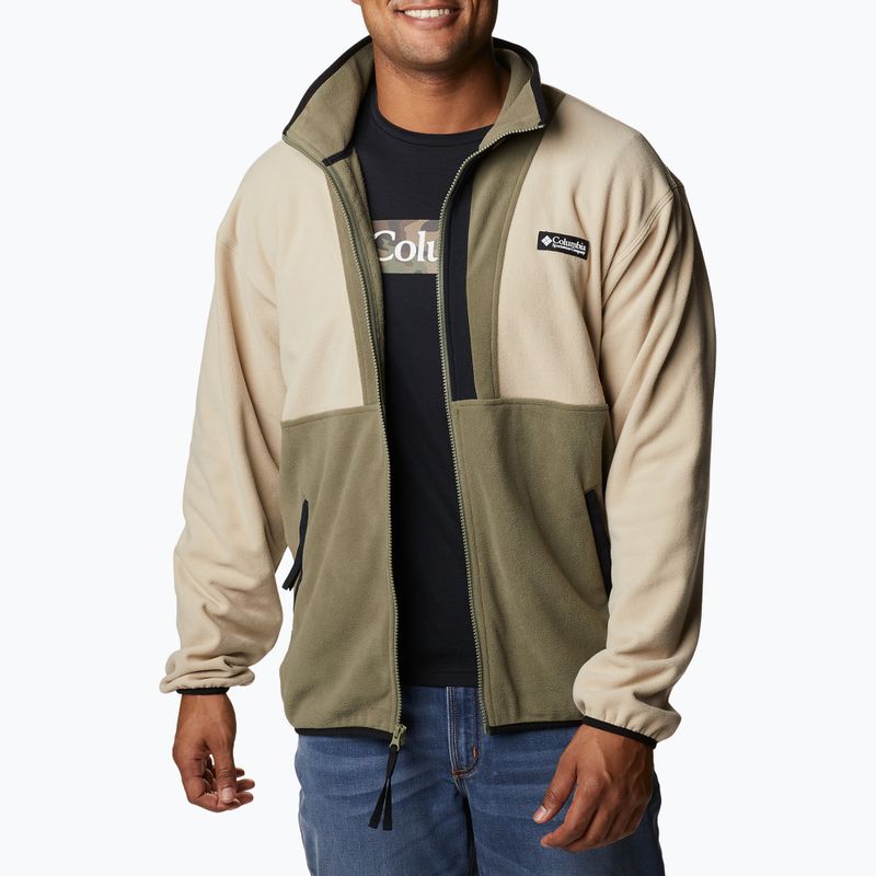 Columbia Back Bowl 271 férfi fleece pulóver zöld 1890764