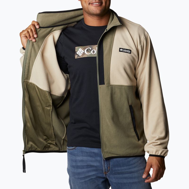 Columbia Back Bowl 271 férfi fleece pulóver zöld 1890764 5