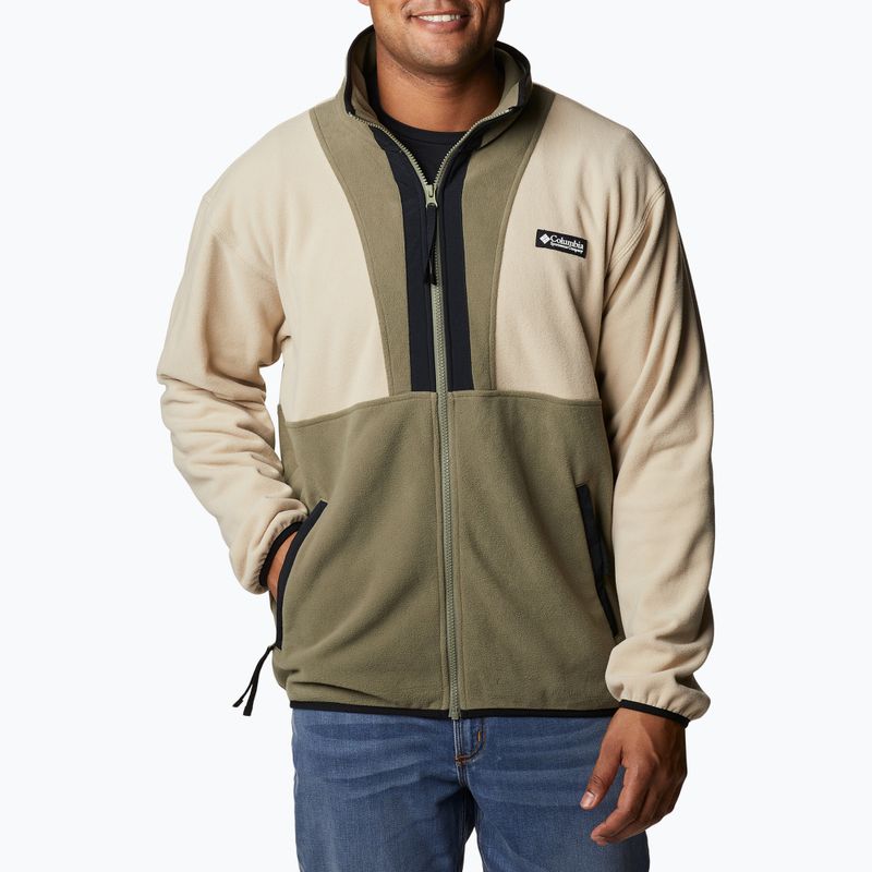 Columbia Back Bowl 271 férfi fleece pulóver zöld 1890764 6