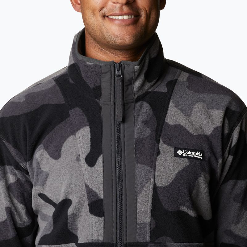 Columbia Back Bowl 015 férfi fleece pulóver fekete 1890764 4