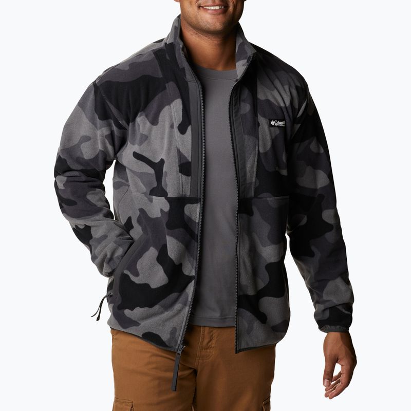 Columbia Back Bowl 015 férfi fleece pulóver fekete 1890764 6