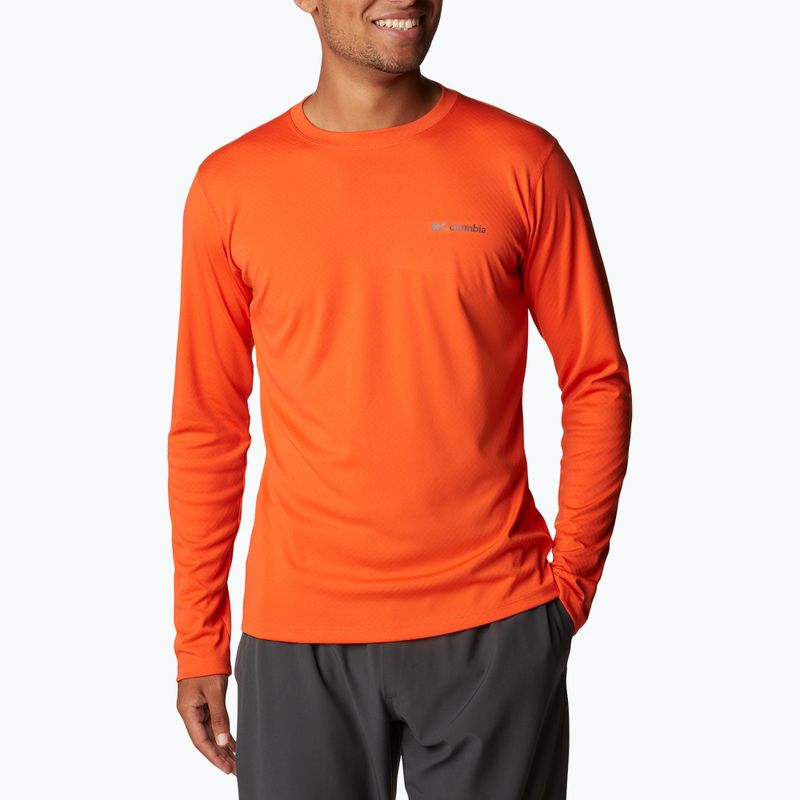Columbia Zero Rules M LS 813 narancssárga 1533282 férfi trekking póló