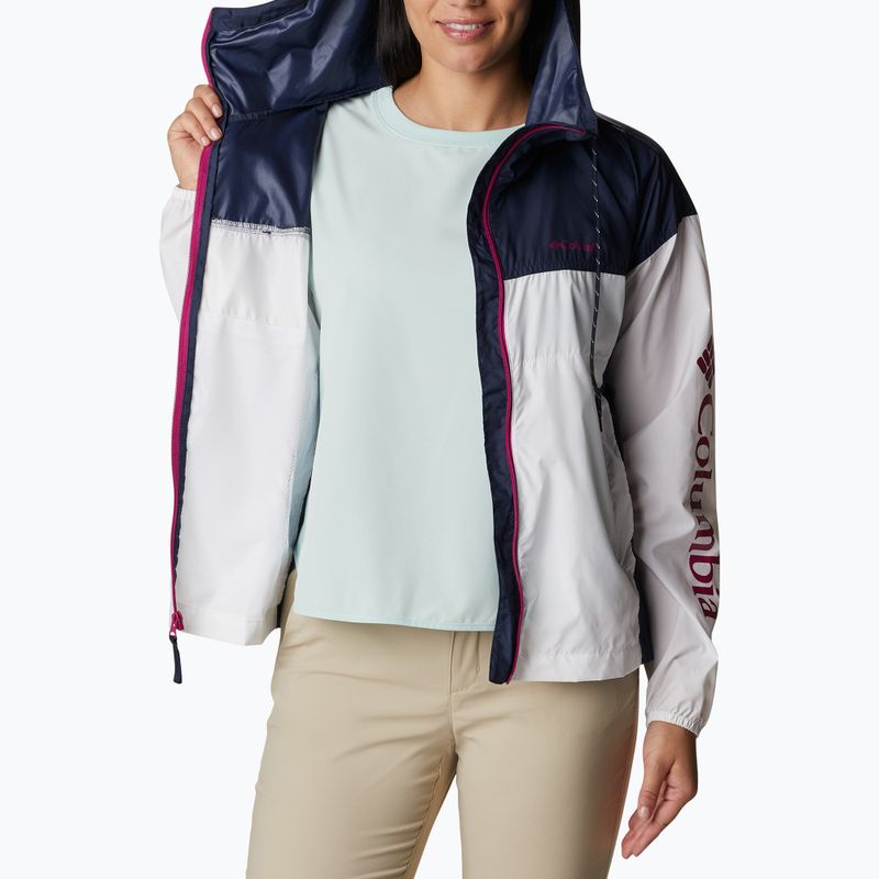 Columbia Flash Challenger Novelty női szélkabát fehér 1989503102 7