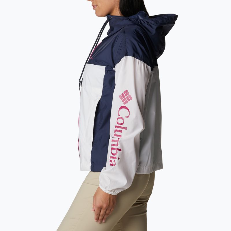 Columbia Flash Challenger Novelty női szélkabát fehér 1989503102 8