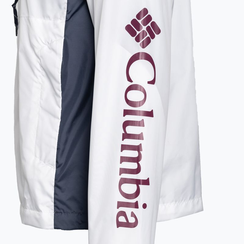 Columbia Flash Challenger Novelty női szélkabát fehér 1989503102 4