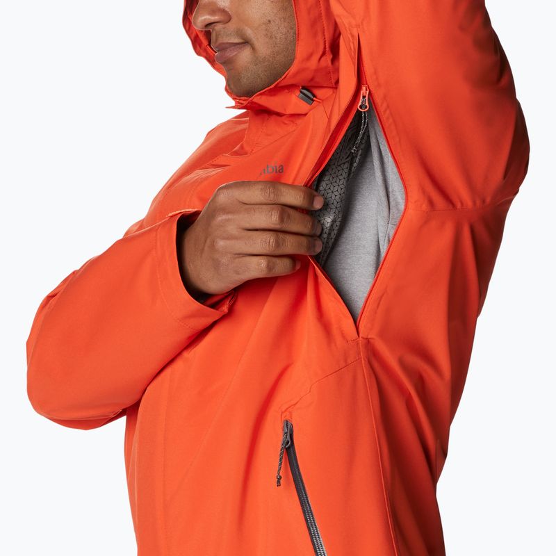Columbia Earth Explorer férfi esőkabát Shell 813 narancssárga 1988612 15