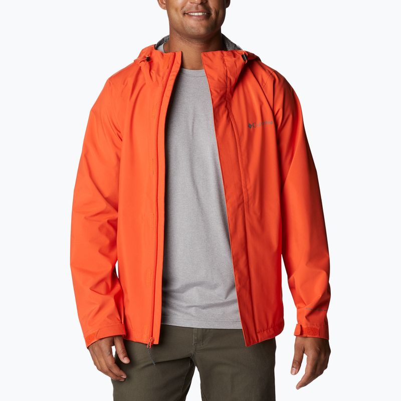 Columbia Earth Explorer férfi esőkabát Shell 813 narancssárga 1988612 6