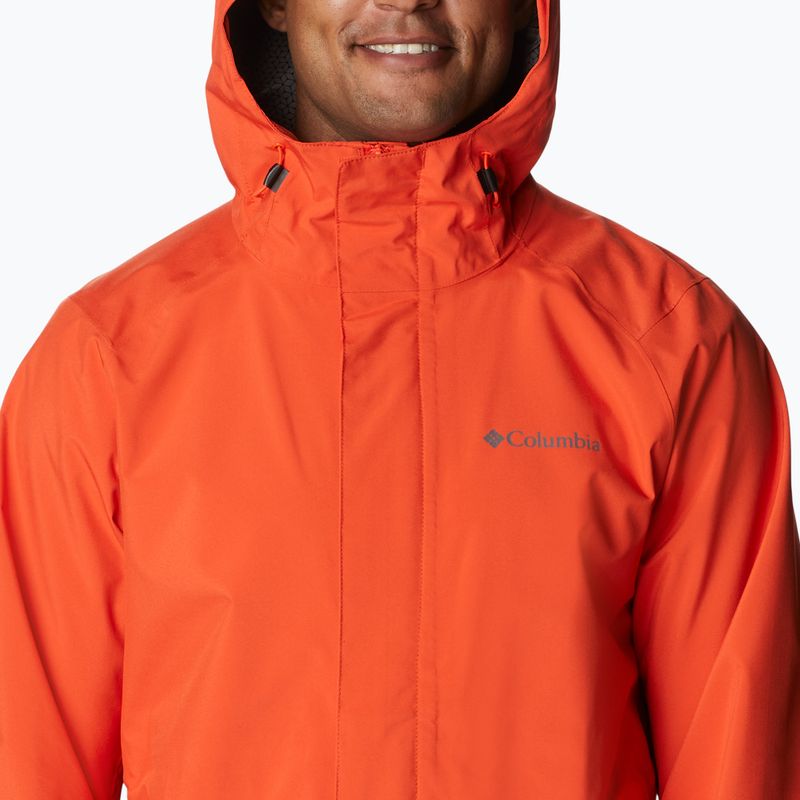 Columbia Earth Explorer férfi esőkabát Shell 813 narancssárga 1988612 11