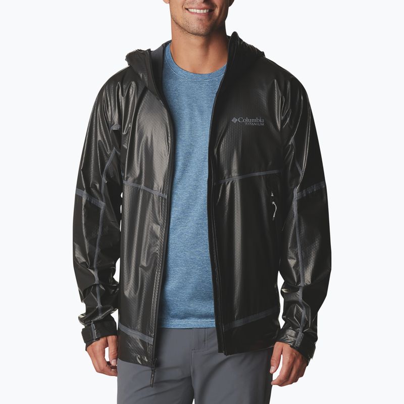 Columbia OutDry Extreme Mesh 010 férfi esőkabát fekete 1988551