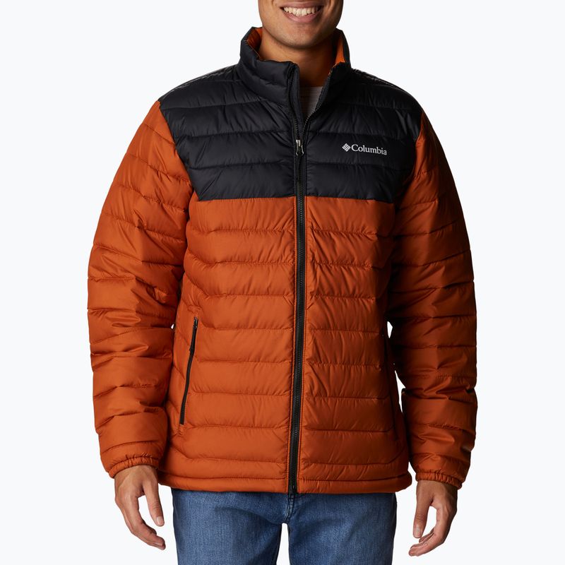 Columbia Powder Lite férfi pehelypaplan dzseki narancssárga 1698001