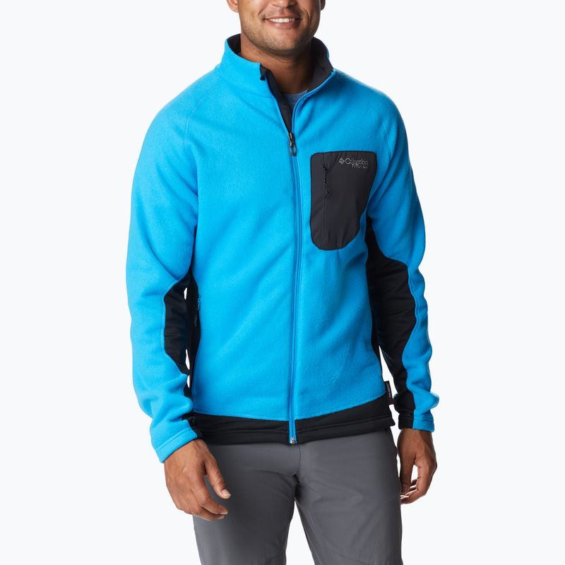 Columbia férfi Titan Pass 2.0 II fleece pulóver kék 1866422