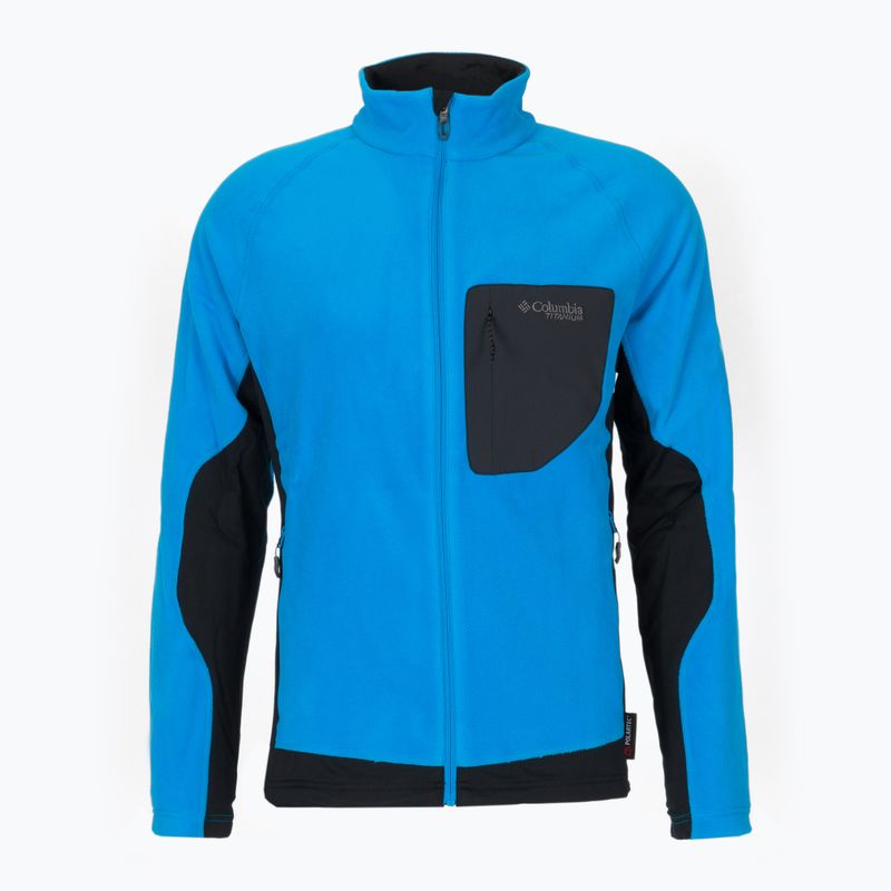 Columbia férfi Titan Pass 2.0 II fleece pulóver kék 1866422 9