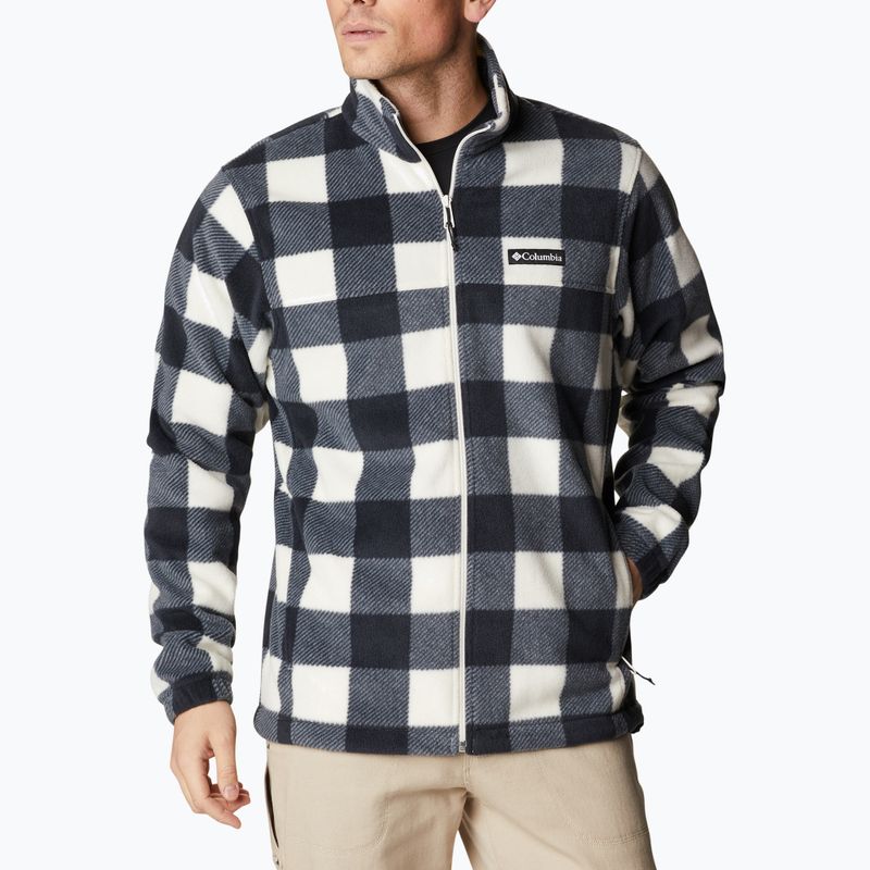 Columbia férfi Steens Mountain Printed fleece pulóver barna 1478231