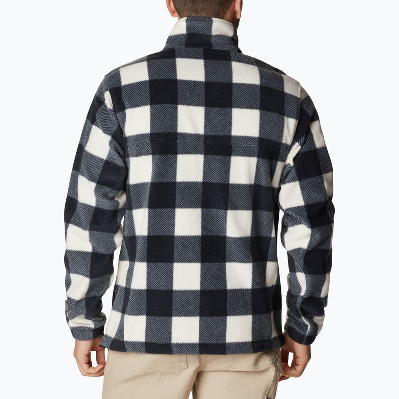 Columbia férfi Steens Mountain Printed fleece pulóver barna 1478231 3
