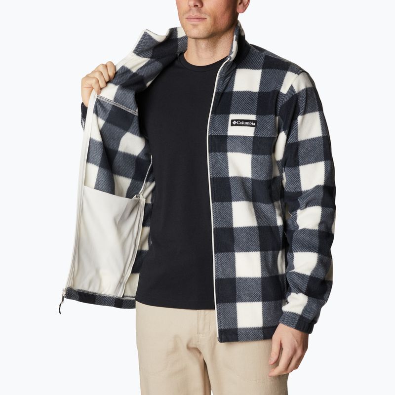 Columbia férfi Steens Mountain Printed fleece pulóver barna 1478231 5