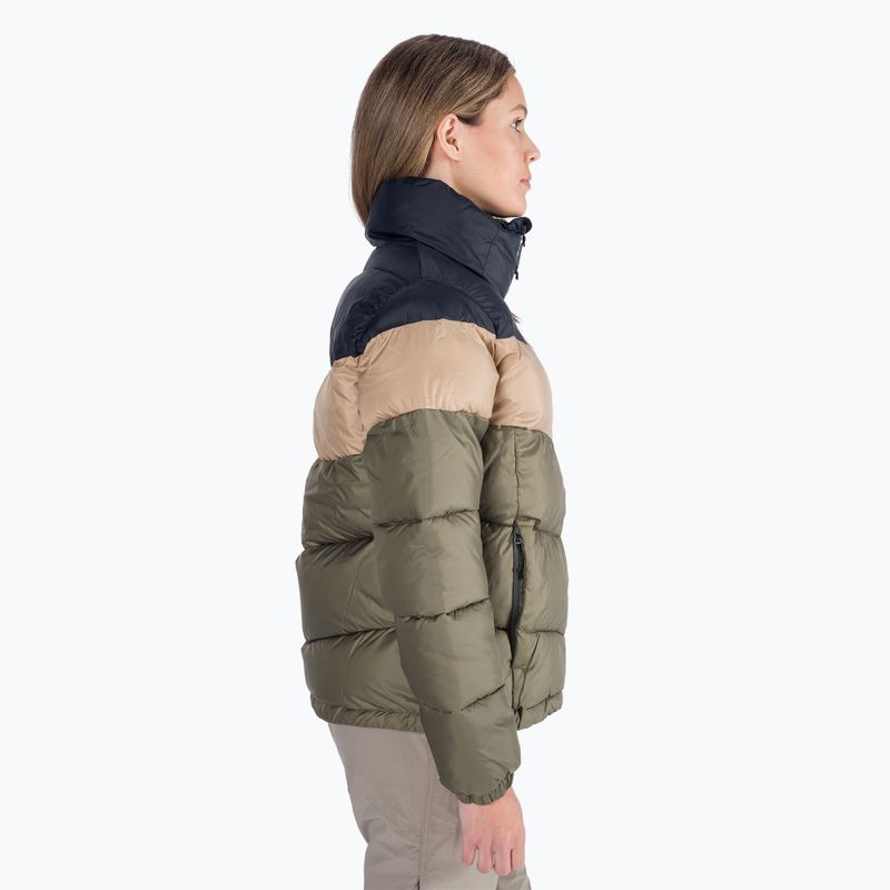 Columbia Puffect Color Blocked női pehelykabát zöld 1955101 2