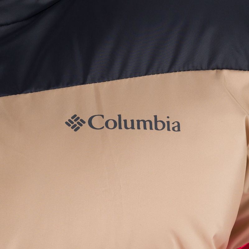 Columbia Puffect Color Blocked női pehelykabát piros 1955101 4