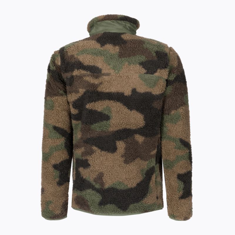 Columbia férfi Winter Pass Print Fleece melegítőfelső barna 1866565 9