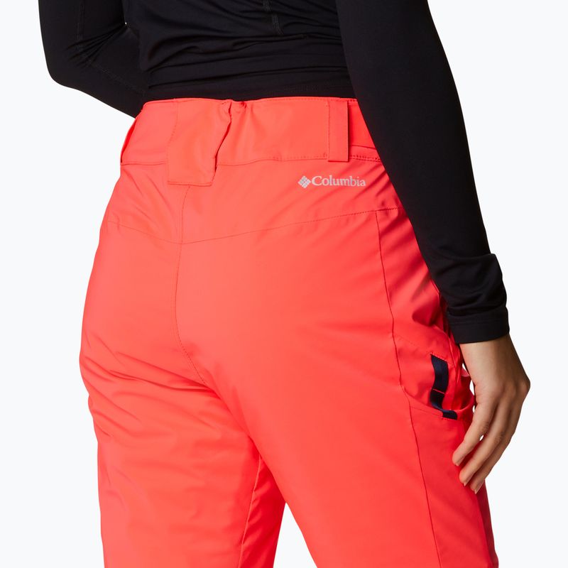 Columbia Backslope II Insulated női síelőnadrág narancssárga 1985371 7