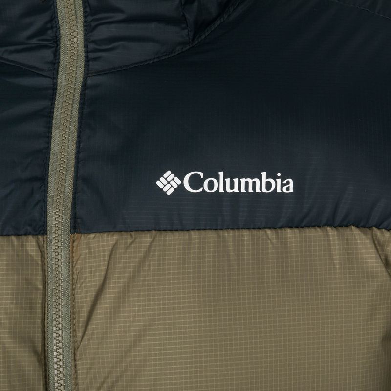 Férfi Columbia Puffect kapucnis pehelypaplan dzseki zöld 2008413 9