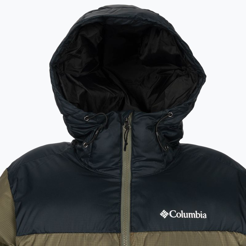 Férfi Columbia Puffect kapucnis pehelypaplan dzseki zöld 2008413 10