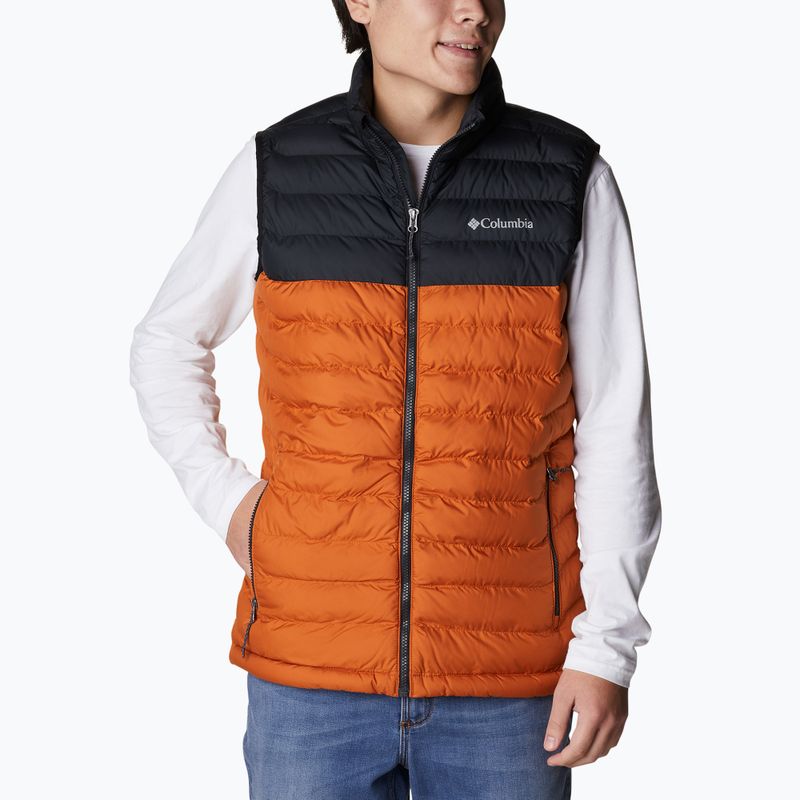 Columbia Powder Lite férfi túrázó ujjatlan barna 1748031