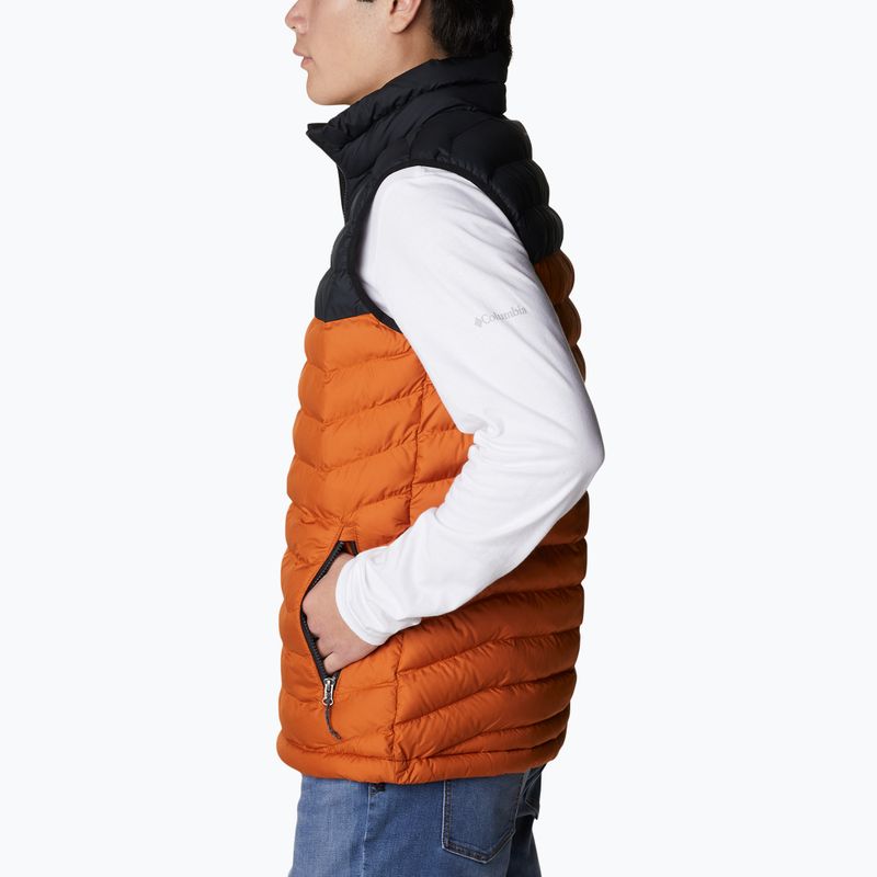 Columbia Powder Lite férfi túrázó ujjatlan barna 1748031 3