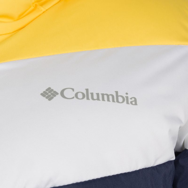 Columbia Abbott Peak Insulated női sí dzseki tengerészkék és sárga 1909971 3