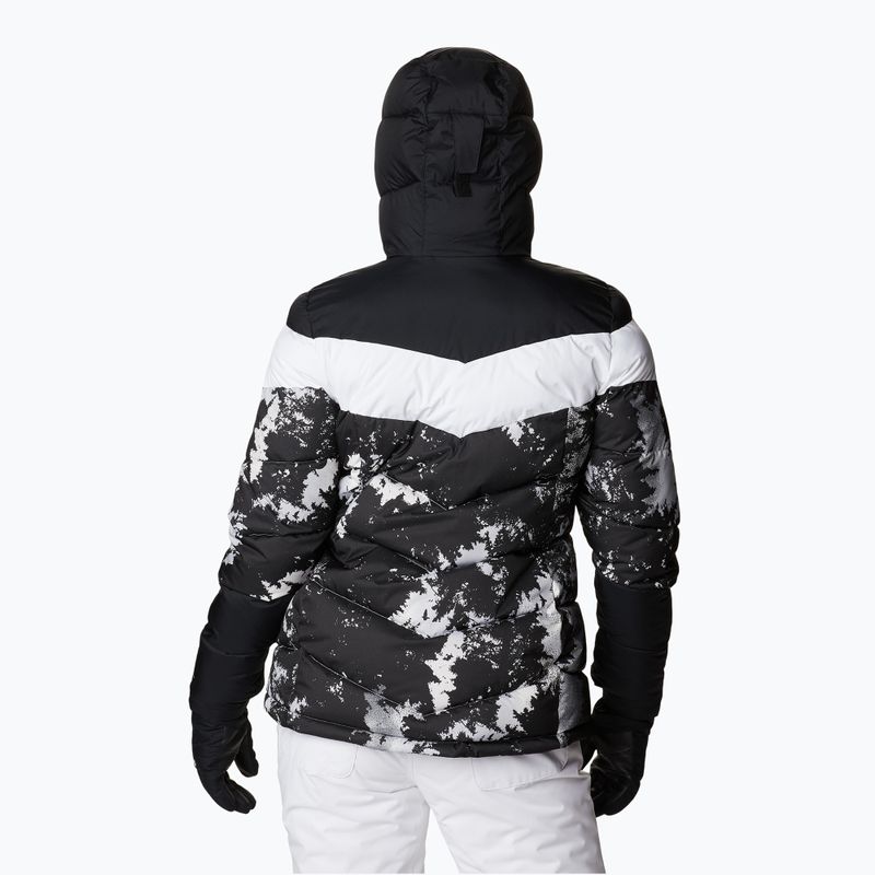 Columbia Abbott Peak Insulated női sí kabát fekete-fehér 1909971 3