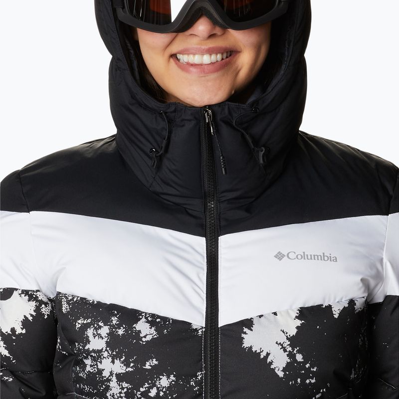 Columbia Abbott Peak Insulated női sí kabát fekete-fehér 1909971 4