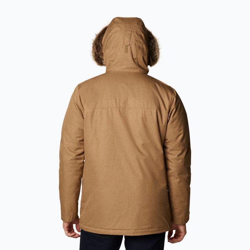 Columbia férfi Penns Creek II Parka pehelypaplan kabát barna 1864244 2