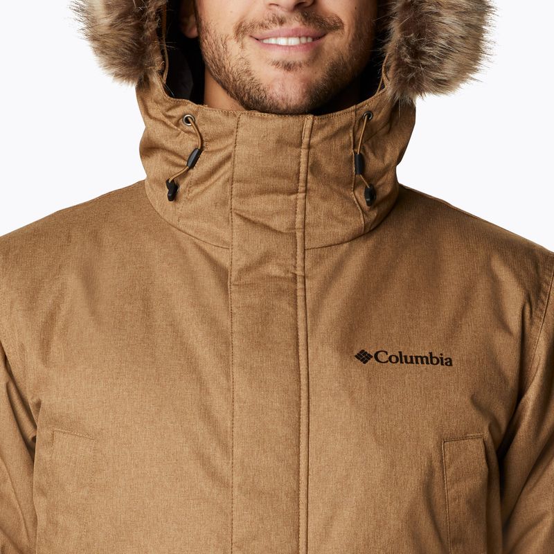 Columbia férfi Penns Creek II Parka pehelypaplan kabát barna 1864244 5
