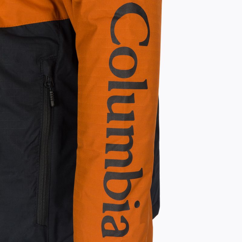Columbia Point Park Insulated férfi pehelypaplan kabát fekete-narancs 1956811 13