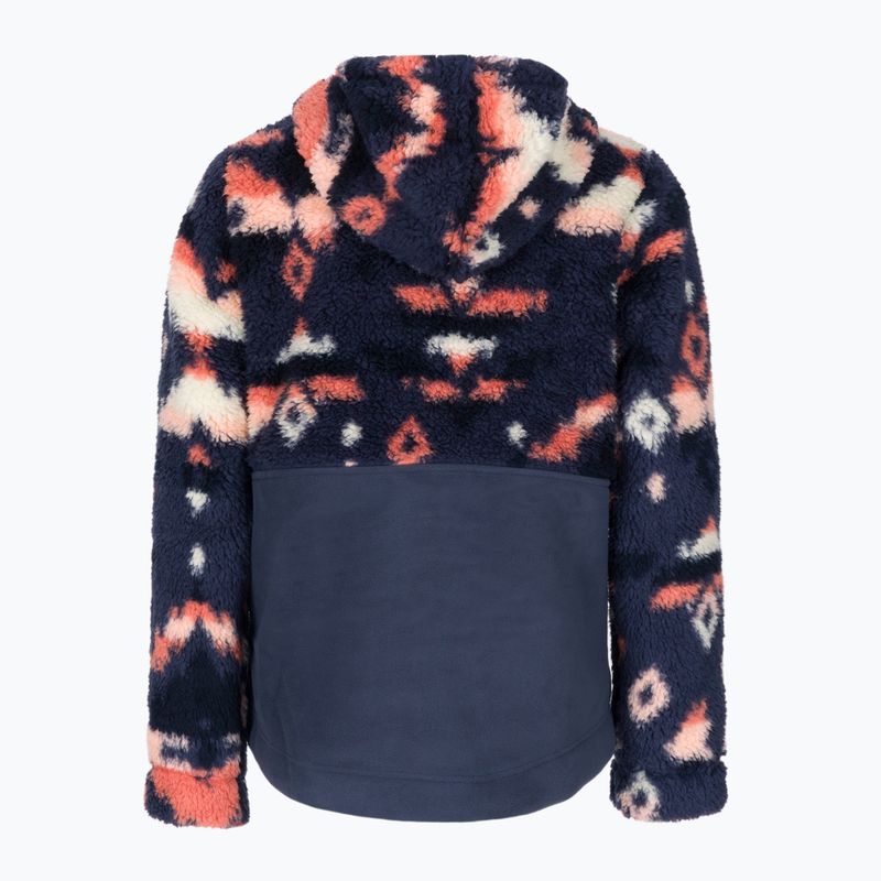 Columbia női Winter Pass Sherpa kapucnis fleece pulóver sötétkék 2013293 9