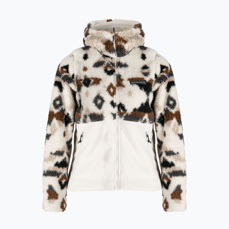 Columbia Winter Pass Sherpa Hooded bézs női polár pulóver 2013293 6