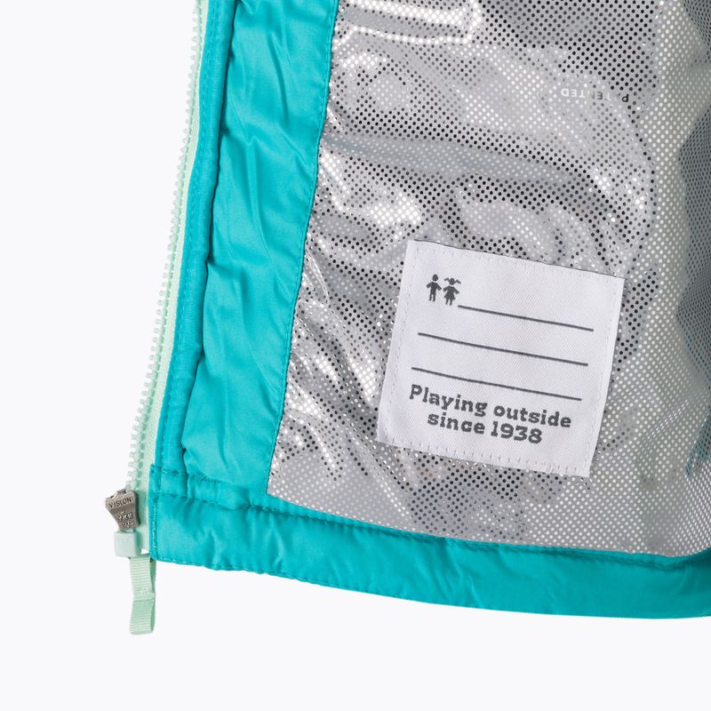 Columbia Powder Lite kapucnis gyermek pehelypaplan kabát kék 1802931 5