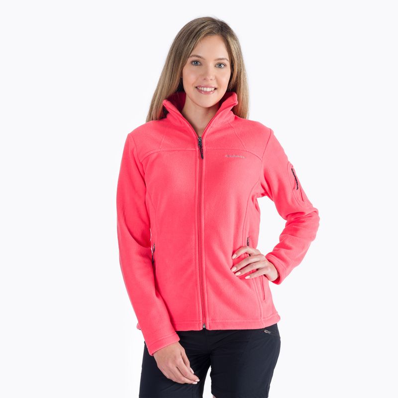 Columbia Fast Trek II női fleece pulóver rózsaszín 1465351