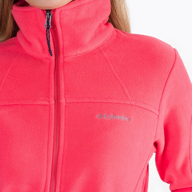 Columbia Fast Trek II női fleece pulóver rózsaszín 1465351 5