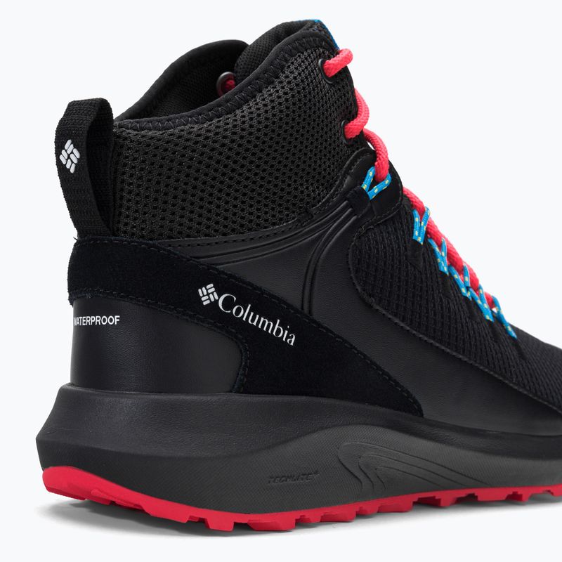 Columbia Trailstorm Mid Wp női túrabakancs fekete 1938901 8