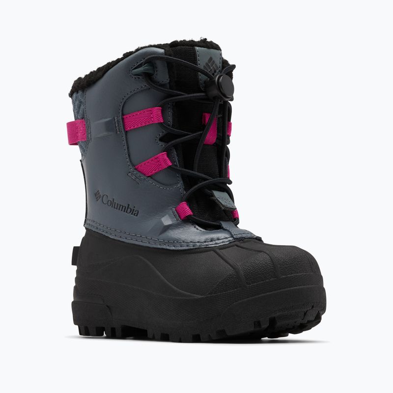 Columbia Bugaboot Celsius Gyermek hócsizma grafit/vad fukszia 10