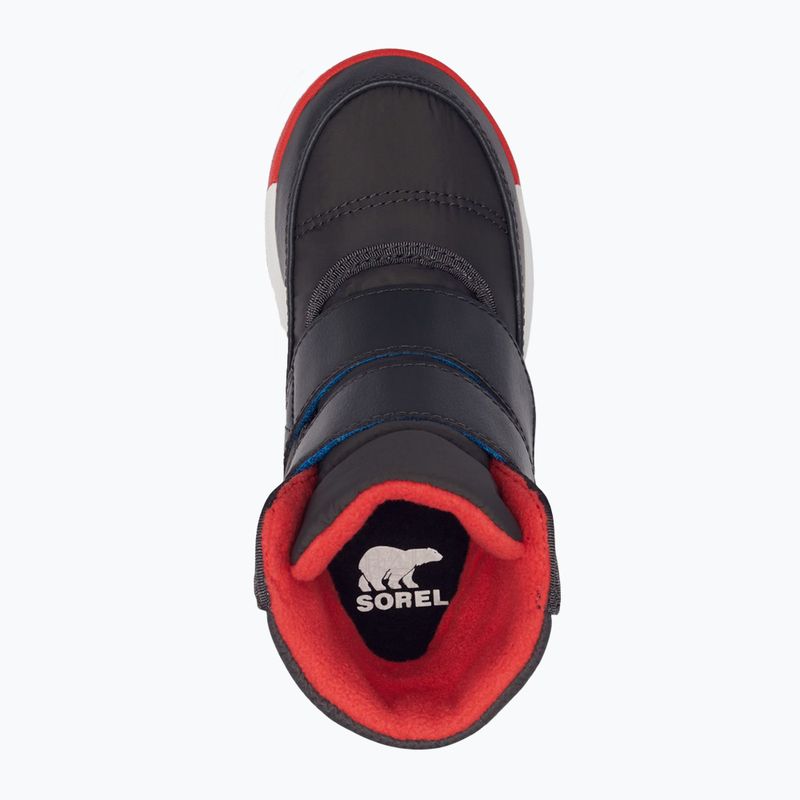 Sorel Whitney II Strap Wp jet/pipacs piros gyermek túrabakancsok 11