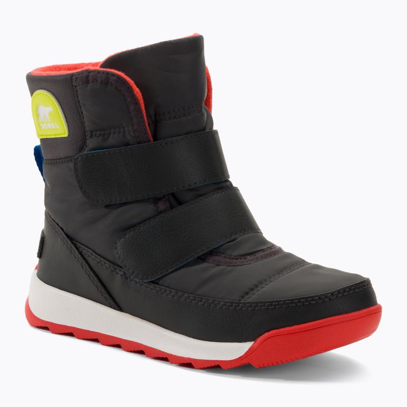 Sorel Whitney II Strap Wp jet/pipacs piros gyermek túrabakancsok