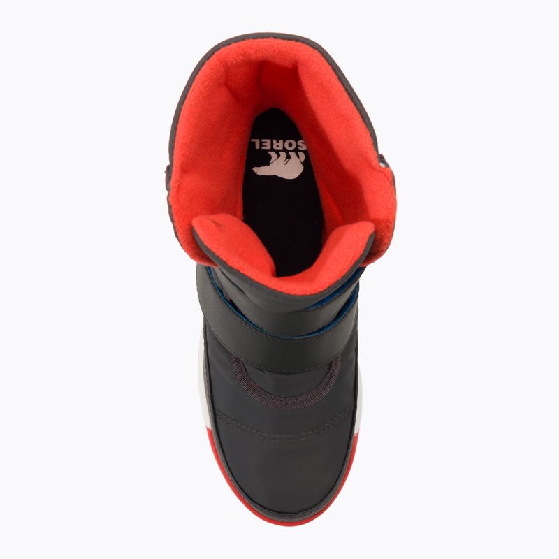 Sorel Whitney II Strap Wp jet/pipacs piros gyermek túrabakancsok 6