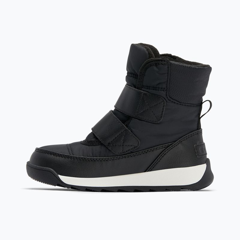 Sorel Whitney II Strap WP junior hócipő fekete/tengeri só 8