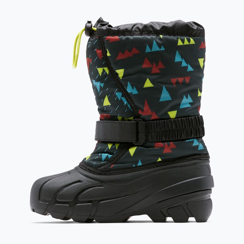 Gyermek túrabakancs Sorel Flurry Print Boys fekete/fekete 9