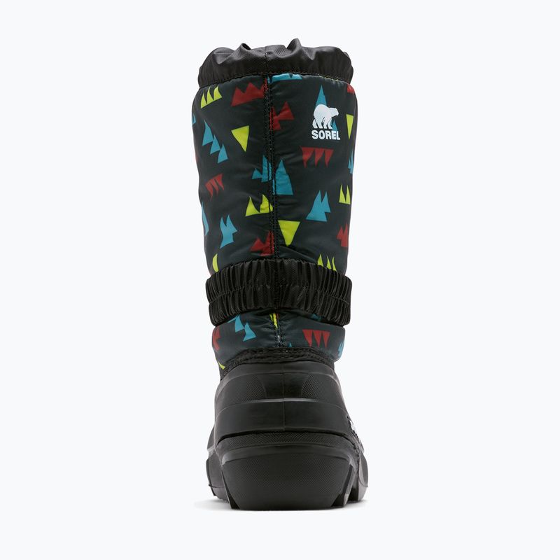 Gyermek túrabakancs Sorel Flurry Print Boys fekete/fekete 10