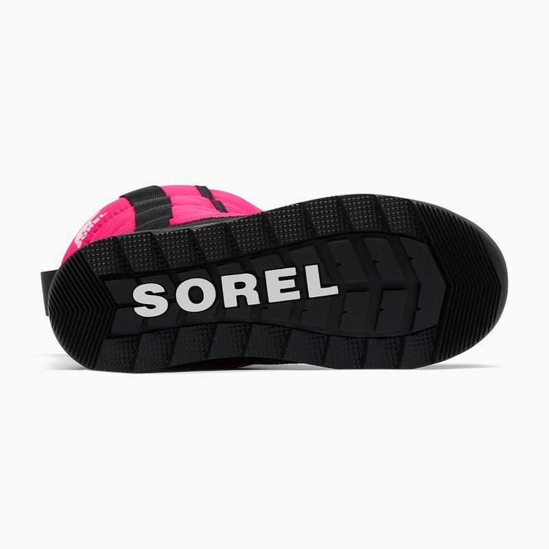 Sorel Outh Whitney II Puffy Mid gyermek hócsizma kaktusz rózsaszín/fekete 13