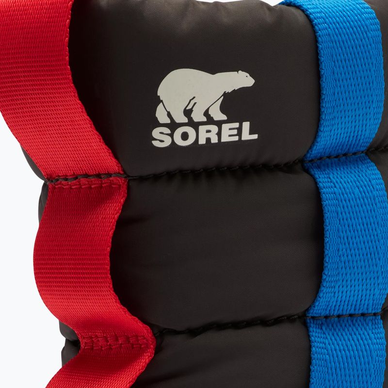 Sorel Outh Whitney II Puffy Mid jet/fekete gyermek hócsizma 13